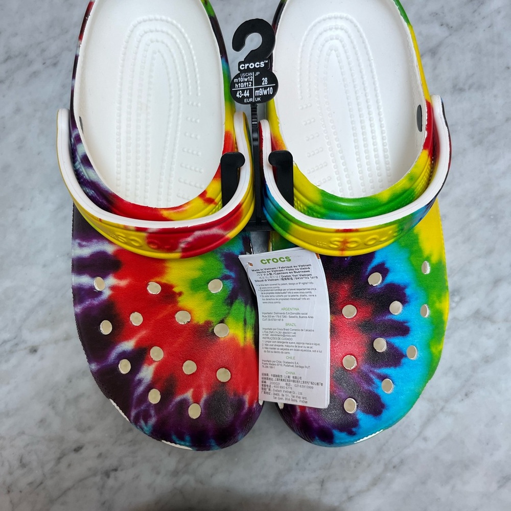 CROCS Men's Colorful Slip-Ons